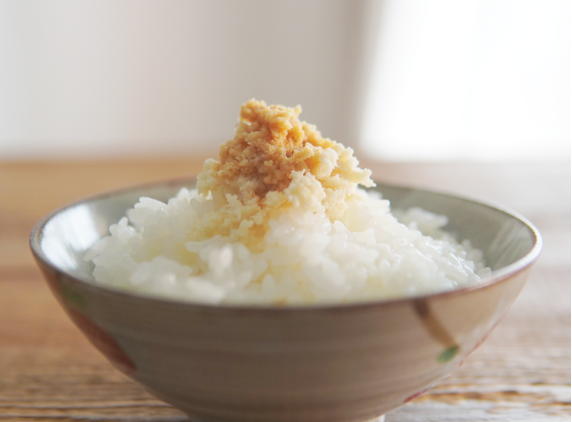 醤油がけ山わさびご飯